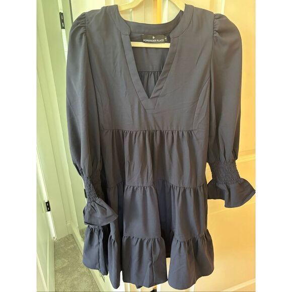 NWOT Tuckernuck navy kenzo dress, XS $168 - Picture 4 of 10